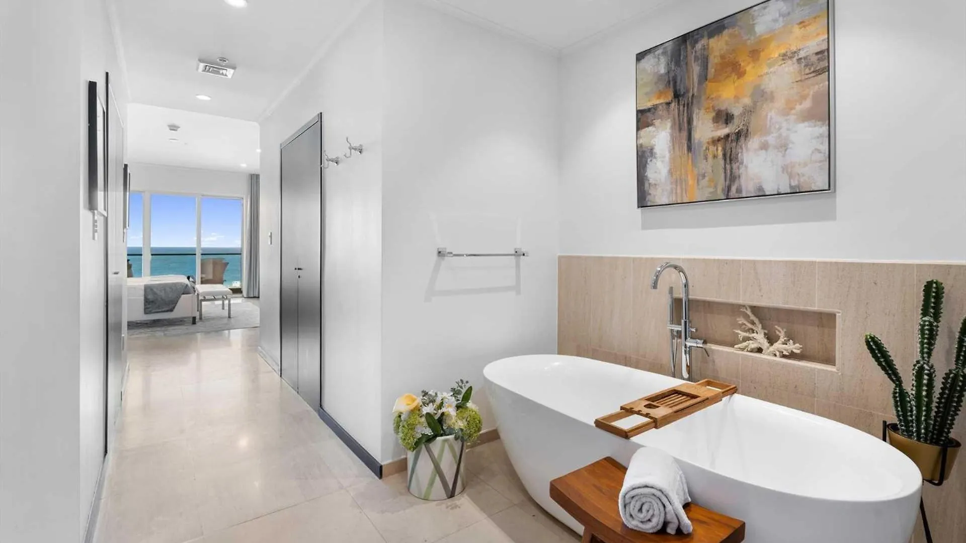 Dom wakacyjny Beach View - Chic View Penthouse 3Br Condo - Lv603 Palm Beach