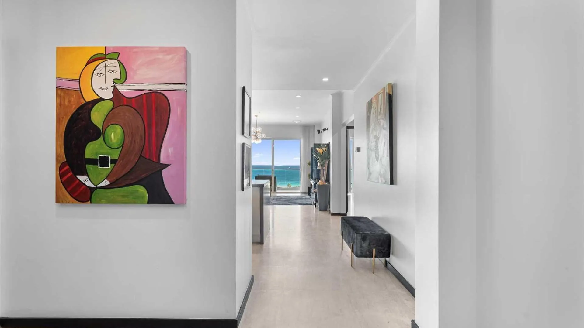 Dom wakacyjny Beach View - Chic View Penthouse 3Br Condo - Lv603 Palm Beach
